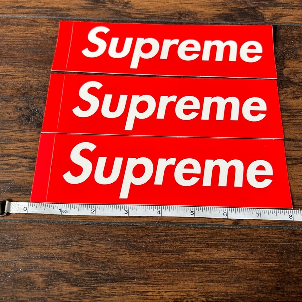 Authentic Supreme Stickers